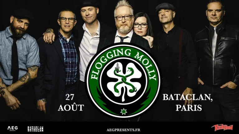 Concert Flogging Molly à Paris