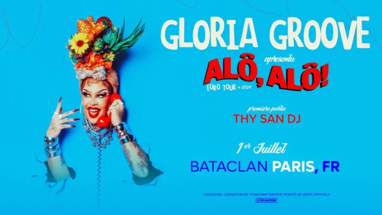 Concert Gloria Groove à Paris