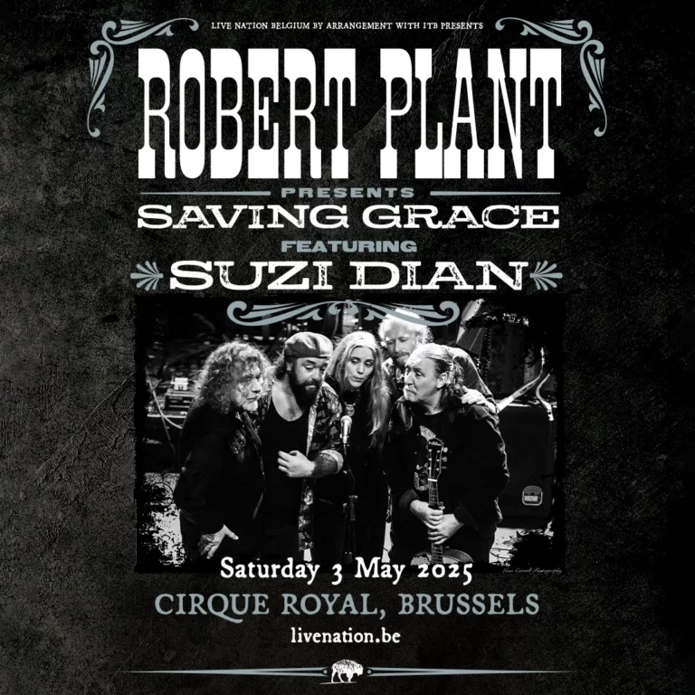 Concert Robert Plant à Bruxelles