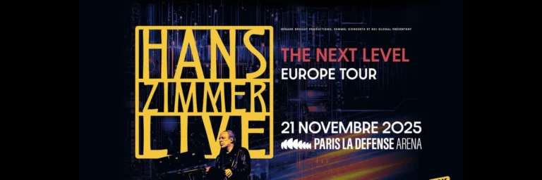 Concert Hans Zimmer à la LDLC Arena à Lyon en mars 2026