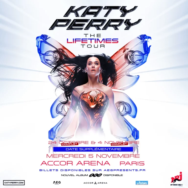 Mise en vente Katy Perry à Paris