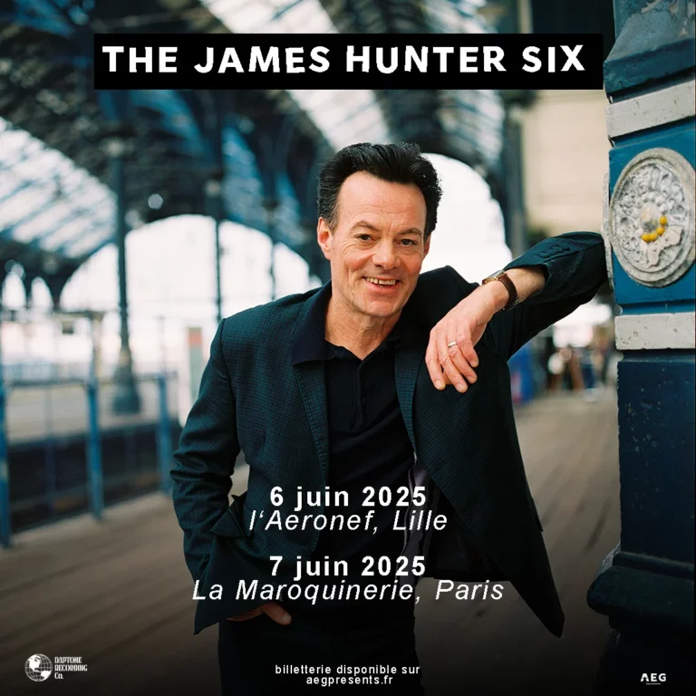 Concert The James Hunter Six à Lille